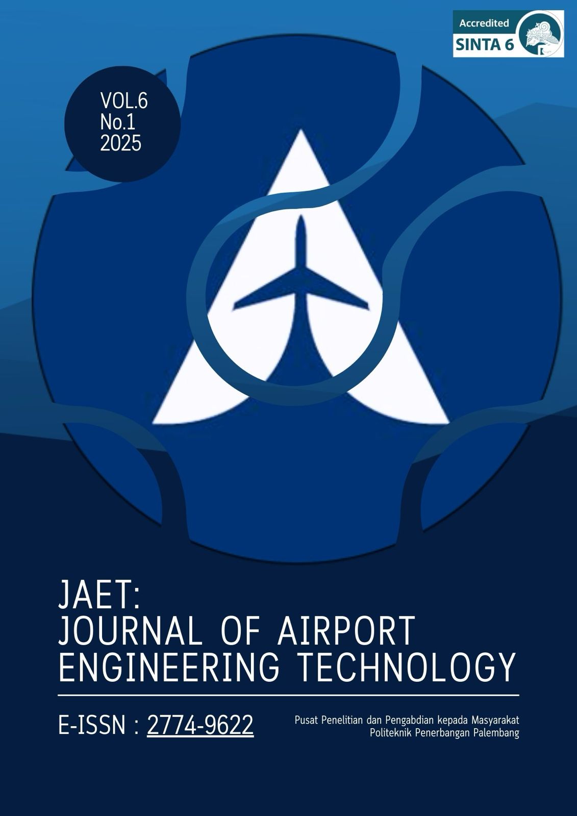 					View Vol. 6 No. 1 (2025): Journal of Airport Engineering Technology (JAET)
				